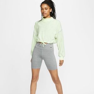 Nike Heather Gray Bike Shorts